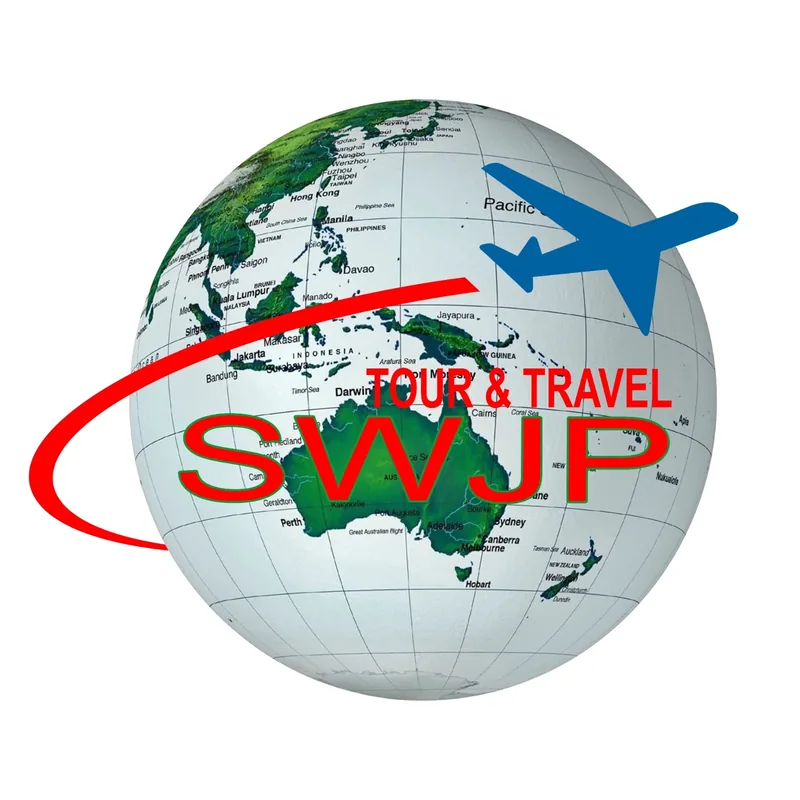 Logo SWJP Tour & Travel — PT Syifa Wisata Jaya Persada